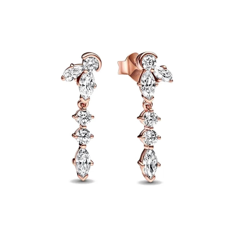 Pendientes de Plata Esterlina 925 - Elegantes y Atemporales - Charms Factory