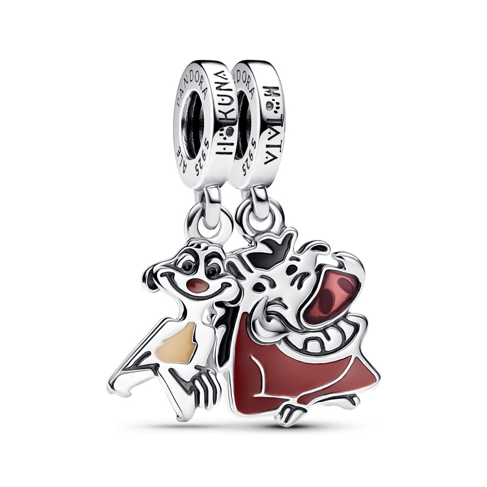 Charm Colgante Divisible Timón y Pumba El Rey León de Disney - Charms Factory