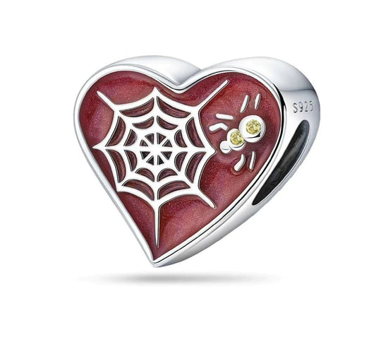 Charm Corazón de Spider - Man: Amor y Valentía - Charms Factory