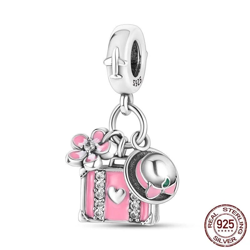 Charms de viajero y de diferentes países. - Charms Factory