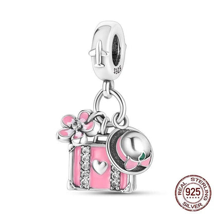 Charms de viajero y de diferentes países. - Charms Factory