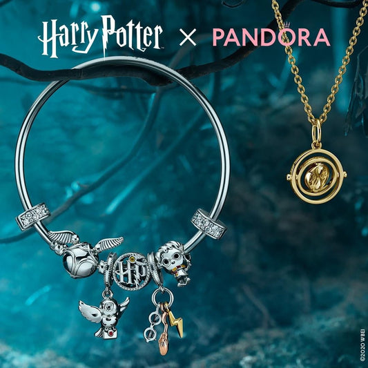 Encanto Mágico: Set de Charms y Pulsera de Harry Potter - Charms Factory