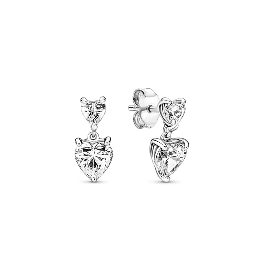 Pendientes de Plata Esterlina 925 - Elegantes y Atemporales - Charms Factory