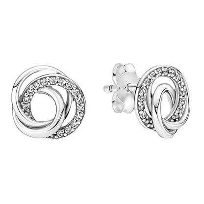 Pendientes de Plata Esterlina 925 - Elegantes y Atemporales - Charms Factory